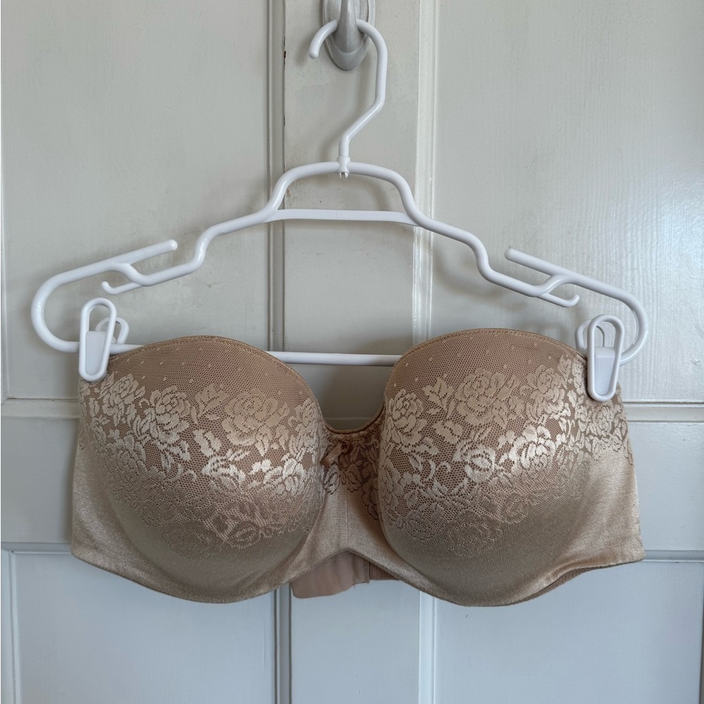Soma nude Stunning Support Multiway Strapless bra size 40DDD (F)‎